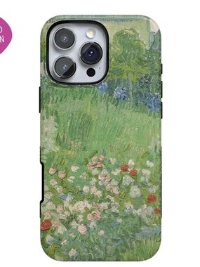 Casely Van Gogh Museum Green Garden iPhone Case 16 plus NWOT